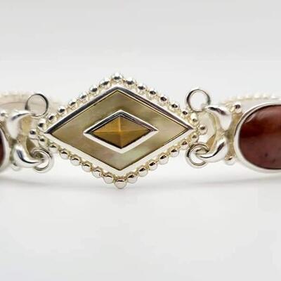 Sterling silver bracelet  24 .2 g