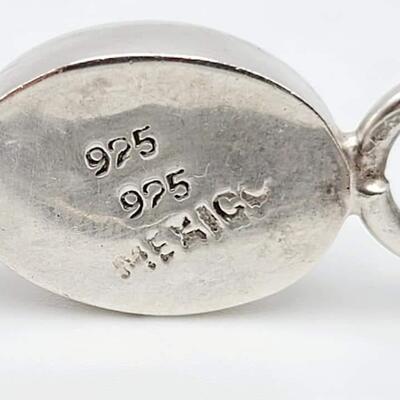 Sterling silver black onyx bracelet Stamped Mexico 21.3 g