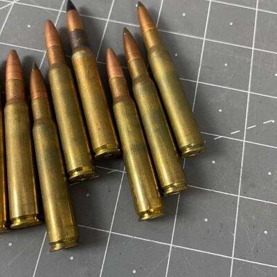 #130 (18) Rounds of Military 30.06 Ammo 