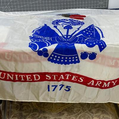 (2) U S Army Flags 