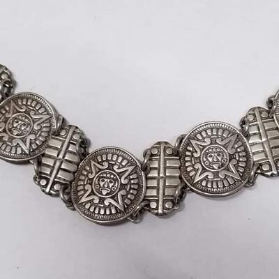 850 silver bracelet  sighned by artist Mexico