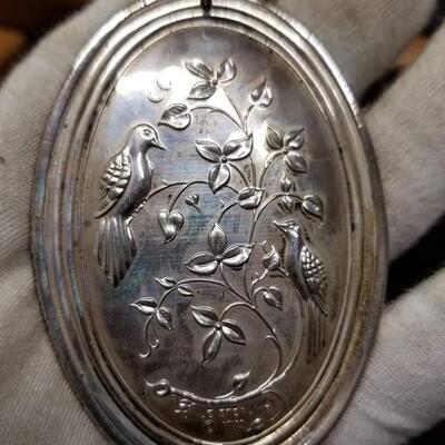 Vintage Towle Sterling silver Christmas  ornaments   lot  142.3 g .Reserve set r