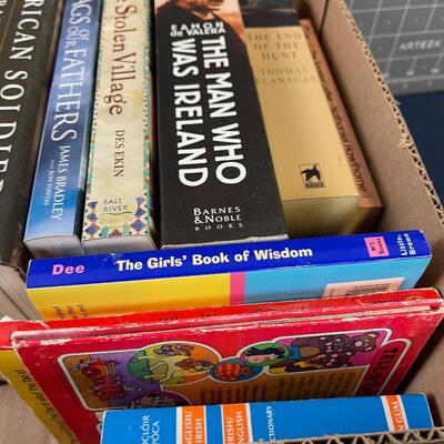(2) Box of Books - mostly novels 