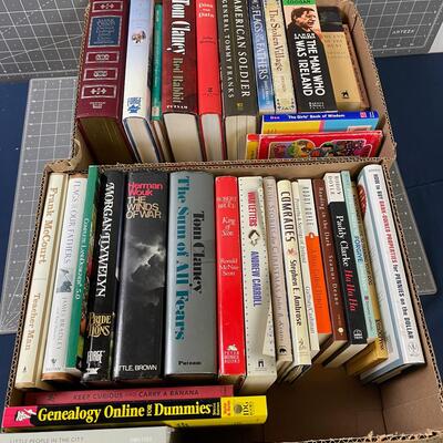 (2) Box of Books - mostly novels 