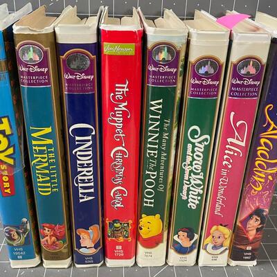 Disney Movie Collection VHS 