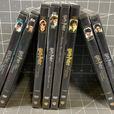  Harry Potter DVD's (8) 