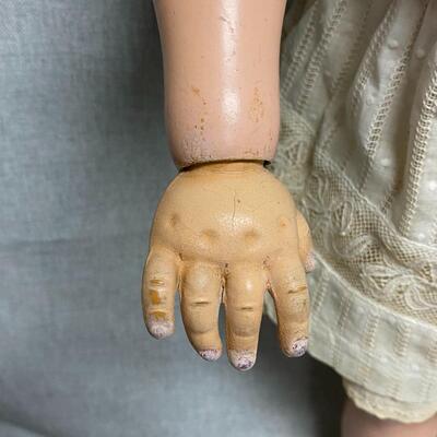 Vintage Kâ­R Simon & Halbig 117n Bisque Composite Doll