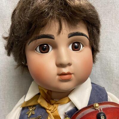 Mary Van Osdell Limited Edition Gypsy Boy Doll with Violin