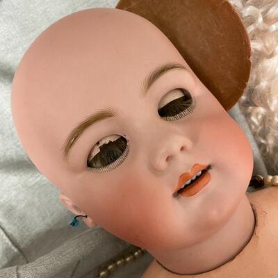 Vintage Sleepy Eyed Bisque & Composite DEP Doll