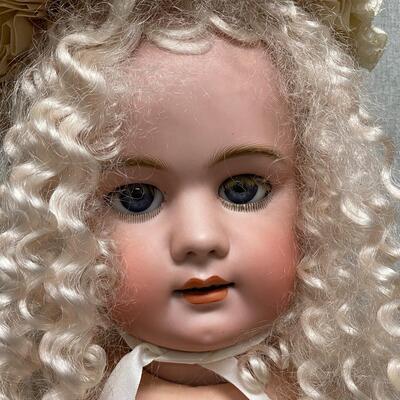Vintage Sleepy Eyed Bisque & Composite DEP Doll