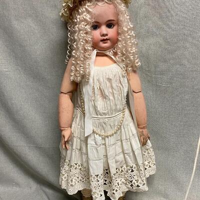 Vintage Sleepy Eyed Bisque & Composite DEP Doll
