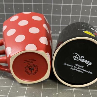 Mickey and Minnie Cups 