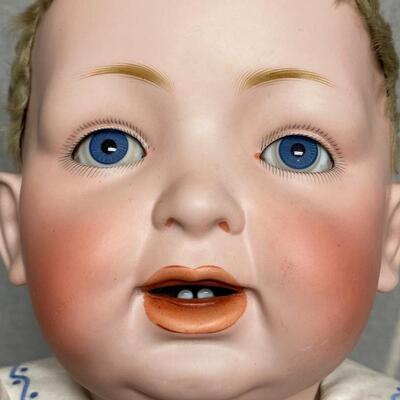 Antique Bisque & Composite Boy Baby Doll