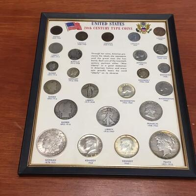United States  20 th century Type coin set