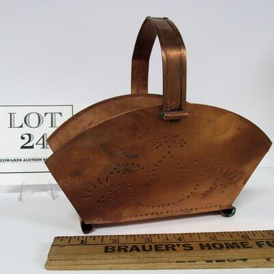 Pfaltzgraff Village Copper Napkin Holder