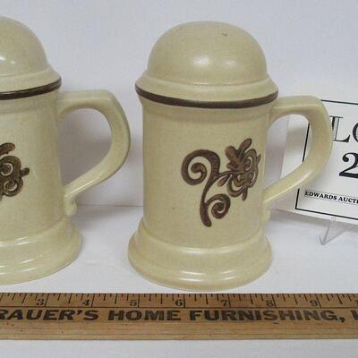 Pfaltzgraff Village Tall Shakers, Lot of 2