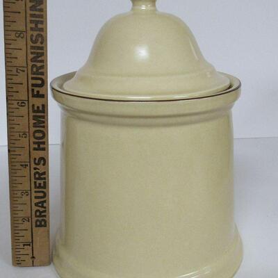 Pfaltzgraff Village Coffee Canister and Cover