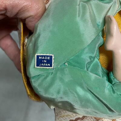 Vintage Composite Old Man Doll Figurine Made in Japan