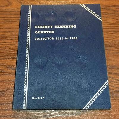 Standing liberty book 1916 to 1930 .Not complete
