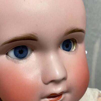Antique Vintage SFBJ Paris France Sleepy Eye Bisque & Composite Doll