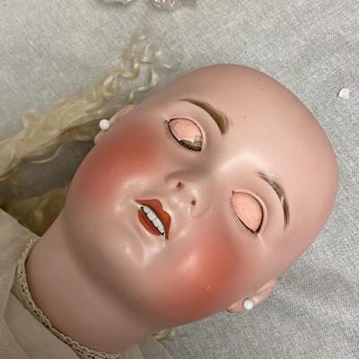 Antique Vintage SFBJ Paris France Sleepy Eye Bisque & Composite Doll