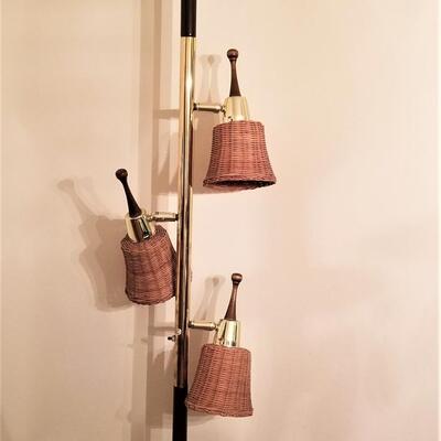 Lot #95  Cool Mid Century Modern Tension Lamp - working condition