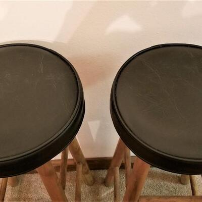 Lot #99 Pair of Vintage Bar Stools