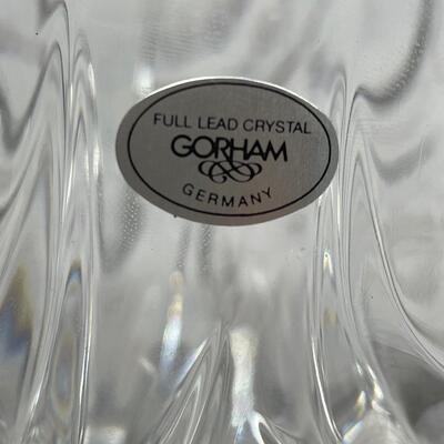 Gorham Star Blossom Collection Full Lead Crystal Bowl Votive Holder