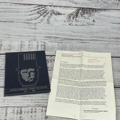 Lincoln Memorial Penny Collection 1959-1986