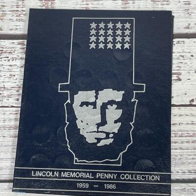 Lincoln Memorial Penny Collection 1959-1986