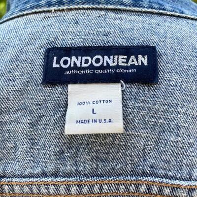 Lot 64 Denim Jacket by London Jean Size Large