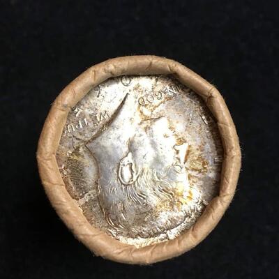 Full roll 1965  40 % kennedy half dollars