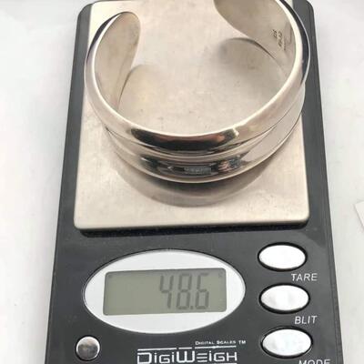 Sterling silver bracelet 48.6 g