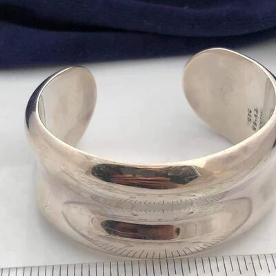 Sterling silver bracelet 48.6 g