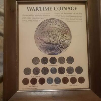 War time coins set