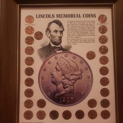 Lincon memorial coins