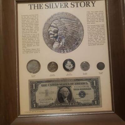The silver story coins