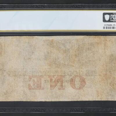 1850,s Boston Massachusetts  Conchita bank 1 $. Reserve set