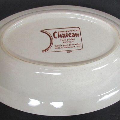 Chateau Contemporary Oval Serving Bowl