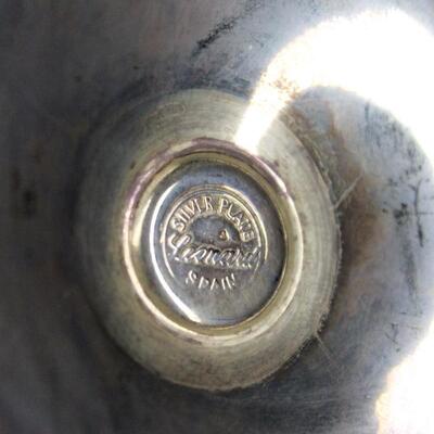 Vintage Silver Plated Champagne Toasting Glasses