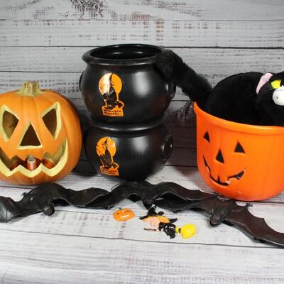 Halloween Seasonal Holiday Decoration Lot