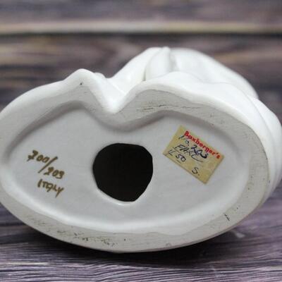 Vintage Religious Figurine Ceramic Virgin Mary Bust