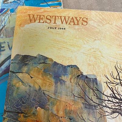 Vintage 1960s Westways Magazine Lot