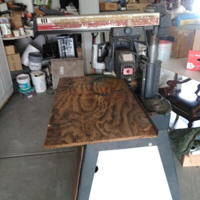 #29  10" 2.5 hp Craftsman Radial Arm Saw