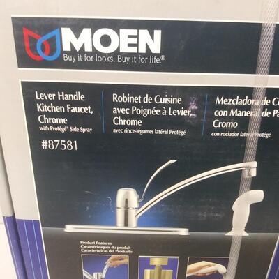 #33  Moen Lever Handel Kitchen Faucet