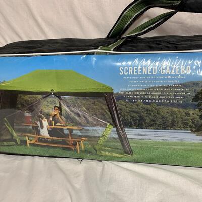 #42  13'x9'x7' Screened Gazebo