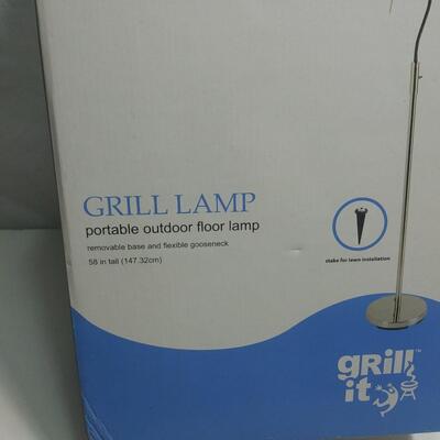 #49  Tensor Grill Lamp - Portable Outdoor Floor Lamp