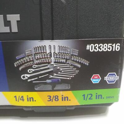 #56  Kobalt  138 pc Mechanics Tool set 1/4" 3/8" 1/2" drive