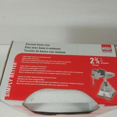 #61  Bessey 2-3/4" Vacuum Base Vise