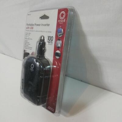 #63  100 Watts Portable Power Inverter with USB